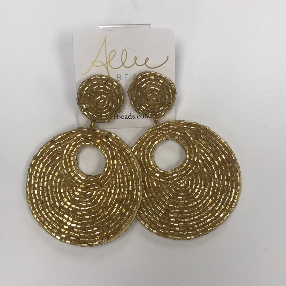 Allie Beads Statement Earrings